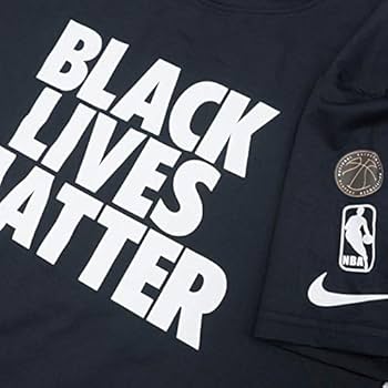 NIKE - NBAナイキBLM BLACK LIVES MATTERシューティングシャツ Nike Black Lives Matter T Shirt Men's 2XL BIG 12 NCAA Team